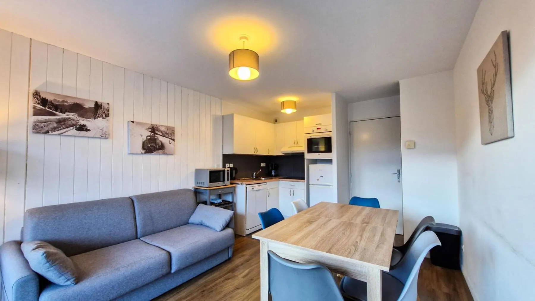 Residence Les Pleiades - Appartement Renove - Centre Station - Balcon - Parking Couvert Mae-8234 Magland